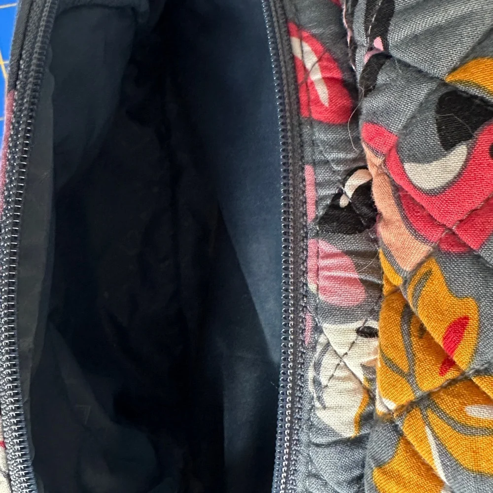 Vera Bradley Coastal Paradise Floral Quilted Backpack Purse - Picture 7 of 7